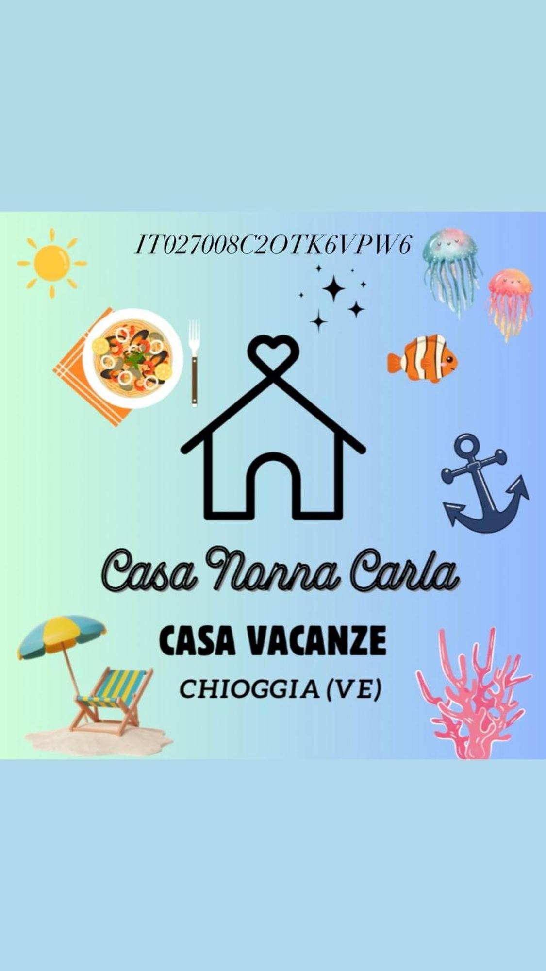 Casa Nonna Carla Lägenhet Chioggia Exteriör bild